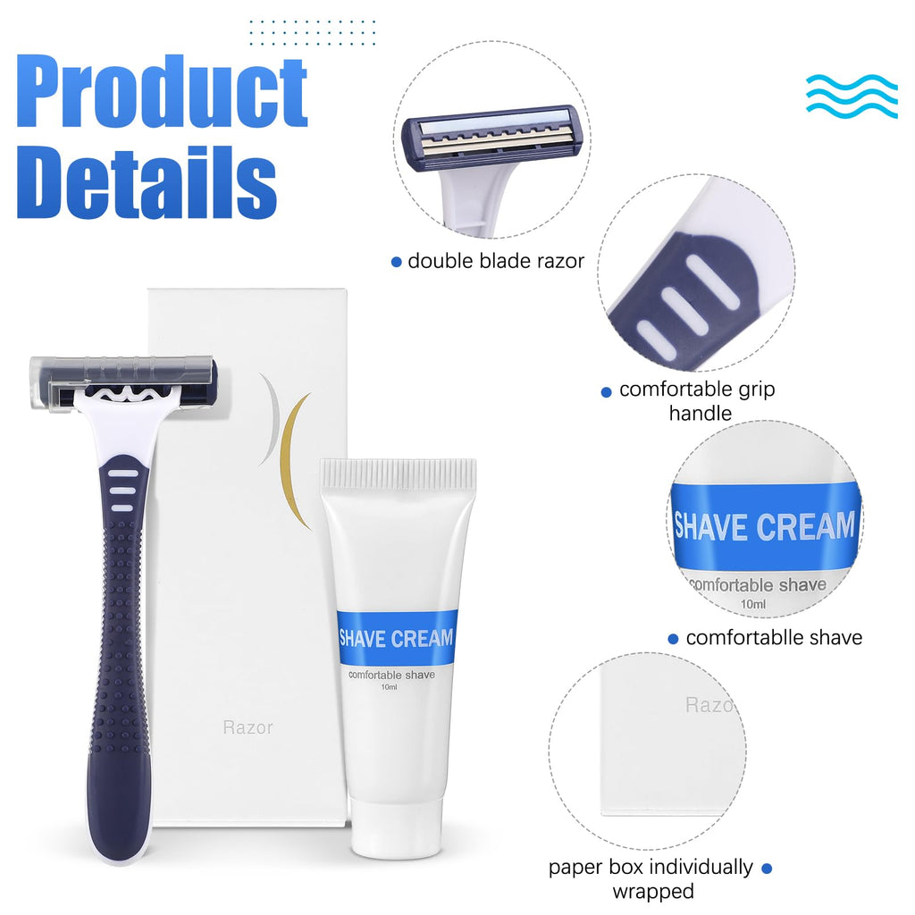 Zyntheray Shave Kit Bulk Travel Shaving Cream