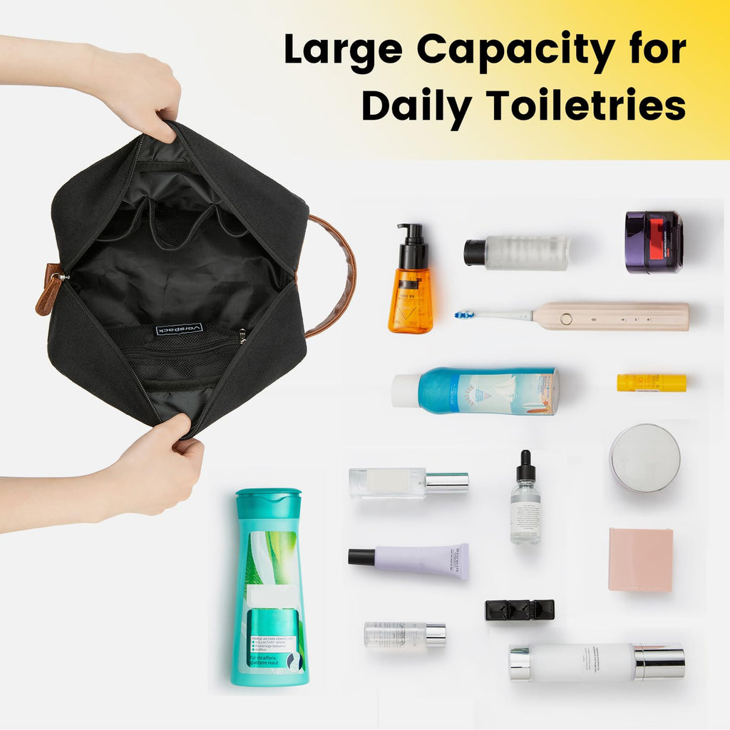 Zyntheray Toiletry Bag Hanging Dopp Kit for Men