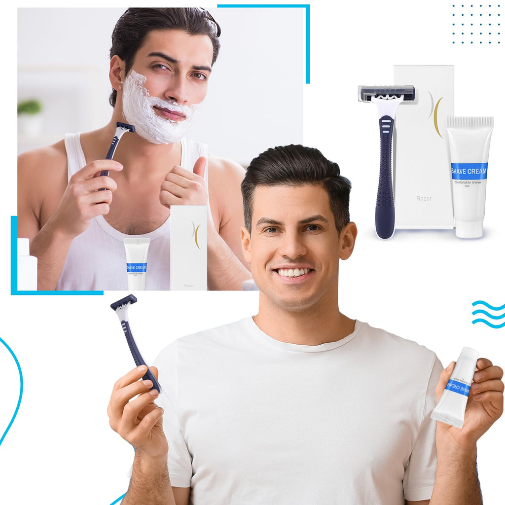 Zyntheray Shave Kit Bulk Travel Shaving Cream
